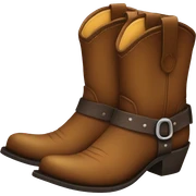 Cowgirl boots sticker