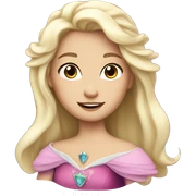 Aurora princess sticker