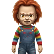 Chucky  sticker