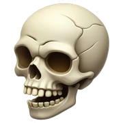 skull with tongue out sticker