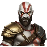 Kratos sticker