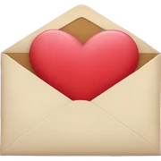 valentine’s day envelope sticker