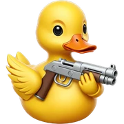 Star wars duck sticker