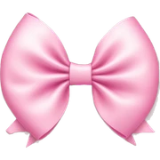 Baby pink bow  sticker