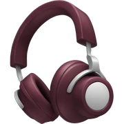 Burgundy heaphone sony sticker