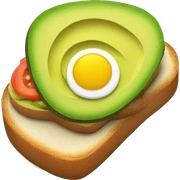 Avocado toast  sticker