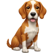 Ginger dog sticker
