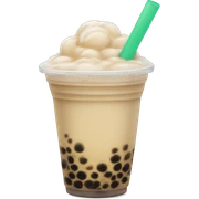 Bubble tea sticker