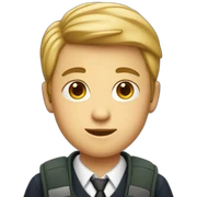 school boy sticker