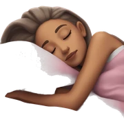 Ariana Grande sleeping sticker