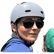 boys enjoying outdoor adventure sticker