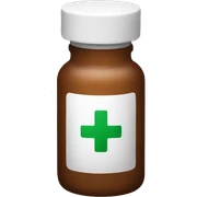 medicine bottle  sticker