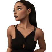 dark elegance of a girl sticker