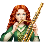Irish Musician sticker