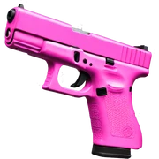 pink glock 19 sticker