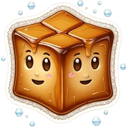 Caramelo salgado  sticker