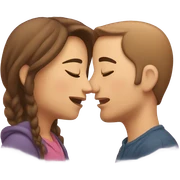 Kiss sticker