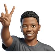 smiling boy in shirt sticker