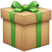 Gift box sticker