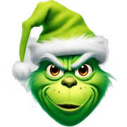 The grinch  sticker