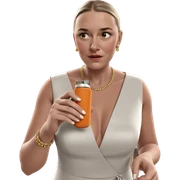 realistic girl in elegant dress sticker