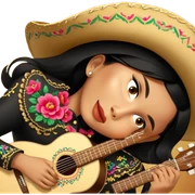 Mariachi Guitarist sticker