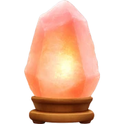 Pink Himalayan salt lamp less pink sticker