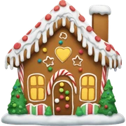 gingerbread house sticker
