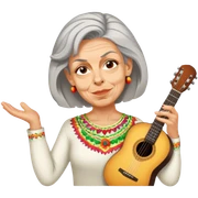 Vibrant Festival Singer sticker