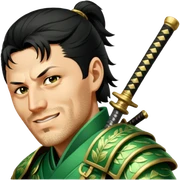 Emerald Samurai sticker