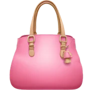 Pink purse sticker