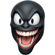 Venom qui rigole  sticker