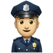 Politie Dennis being cute sticker