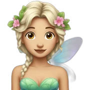 beautiful fairy sticker