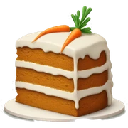 Carrot cake sticker