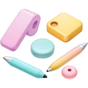 Pastel sticker