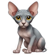 Sphynx sticker