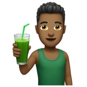 Green juice  sticker