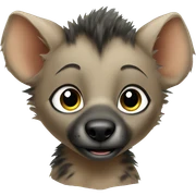Baby hyena  sticker
