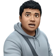 black haired boy in hoodie sticker