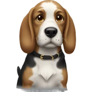 Dog kokapu black sticker