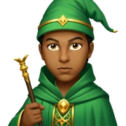 Verdant Wizard sticker