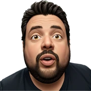 male portrait with beard sticker