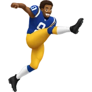 kicking sticker