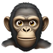 ugly ape sticker