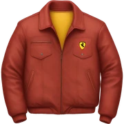 ferrari jacket sticker