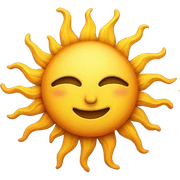 sun astrology symbol  sticker
