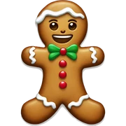christmas gingerbread  sticker