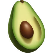Avocado sticker