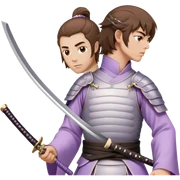 Gentle Samurai sticker